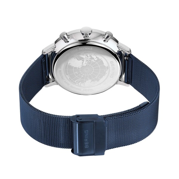 RELOJ BERING CLASSIC ESFERA AZUL MALLA