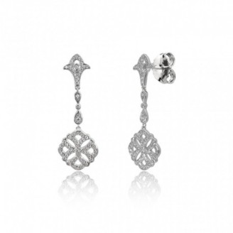 PENDIENTES PLATA CAMALEONI...