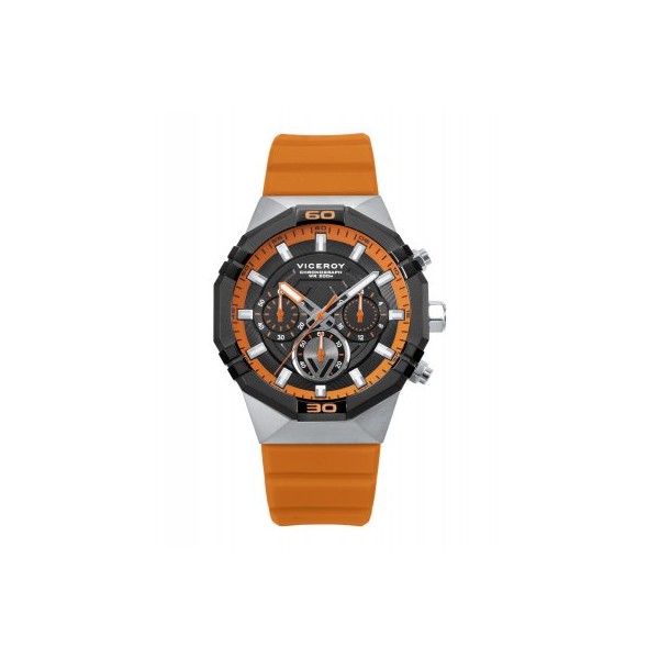 RELOJ VICEROY BITONO NARANJA CRONOGRAFO