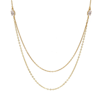 COLLAR VICTORIA CRUZ DOBLE...
