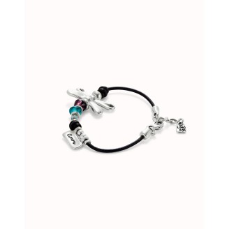 Pulsera con libélula bañada...