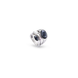 Anillo bañado en plata de...