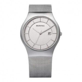 Minimalist gray dial watch