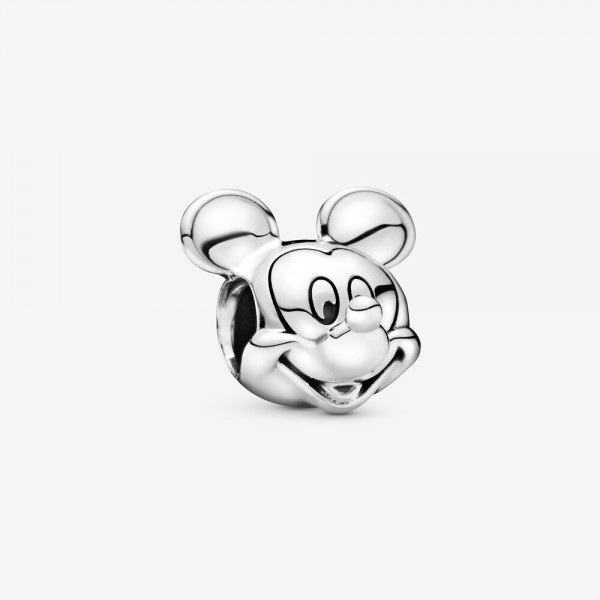 Charm en plata de ley Retrato Mickey