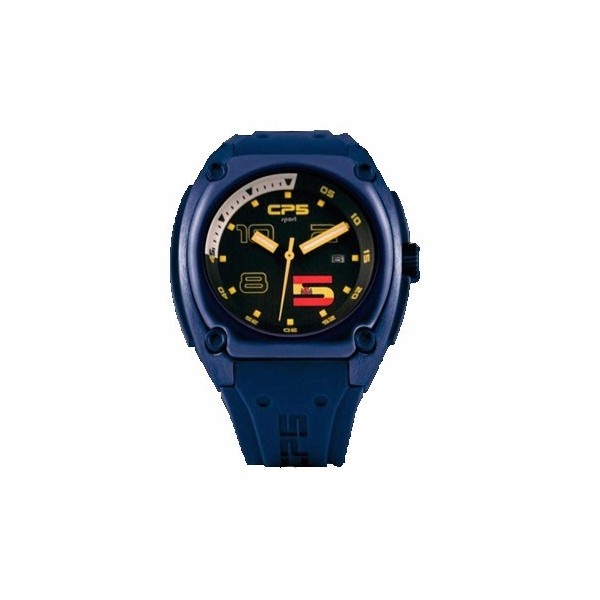 Reloj CP5 azul ESPAÑA la roja caucho peq
