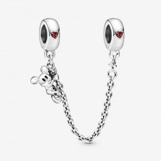 PANDORA DISNEY CLIMBING MICKEY SAFETY CHAIN