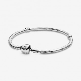 Silver Bracelet Moments Pandora for charms