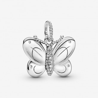 Colgante Mariposa Decorativa en plata de ley
