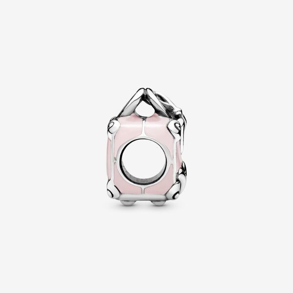 Pink Travel Bag Charm