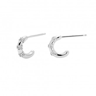 BELLA SILVER EARRINGS